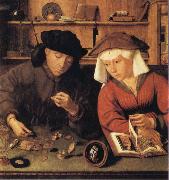 The Money-changer and his Wife MASSYS, Quentin